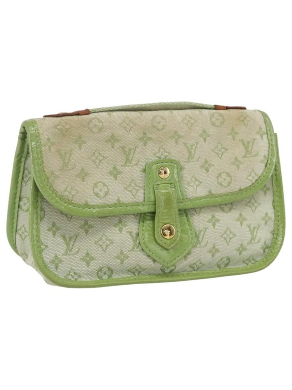 LOUIS VUITTON Monogram Mini Mini Trousse Marie Kate Green M92935